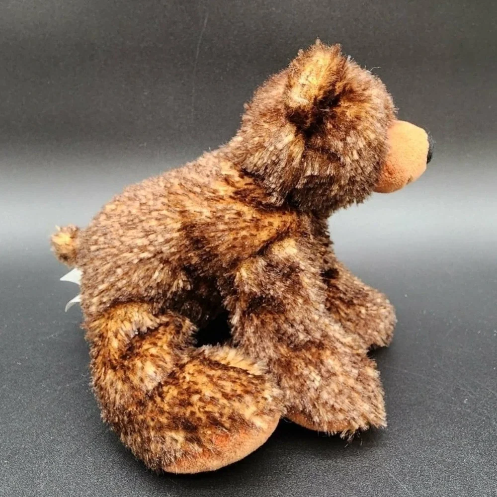 Stuffed Animal House Brown Grizzly Bear Plush Woodland Forest Cabin‎ Nursery